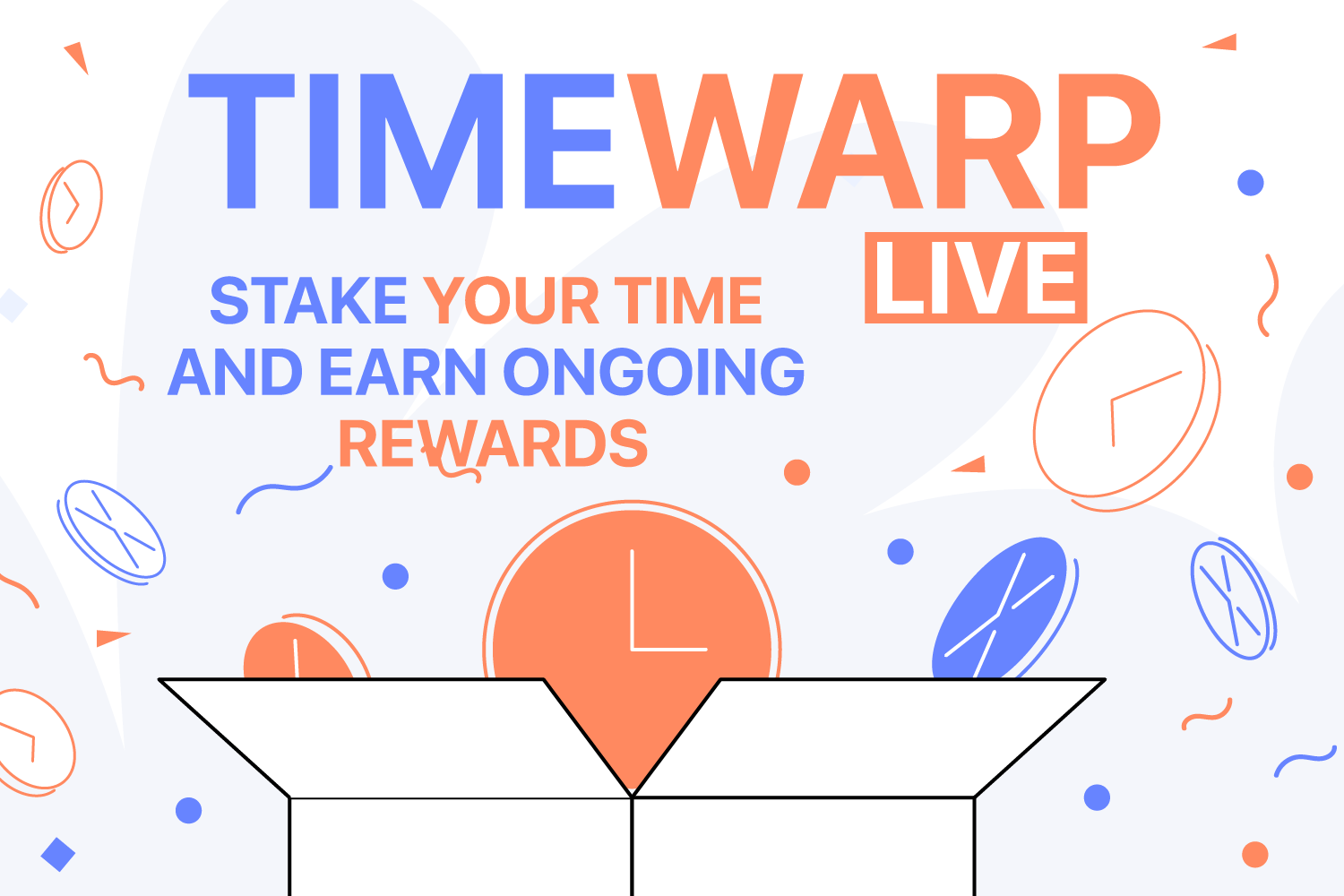 TimeWarp Goes Live: Stake Your $TIME!