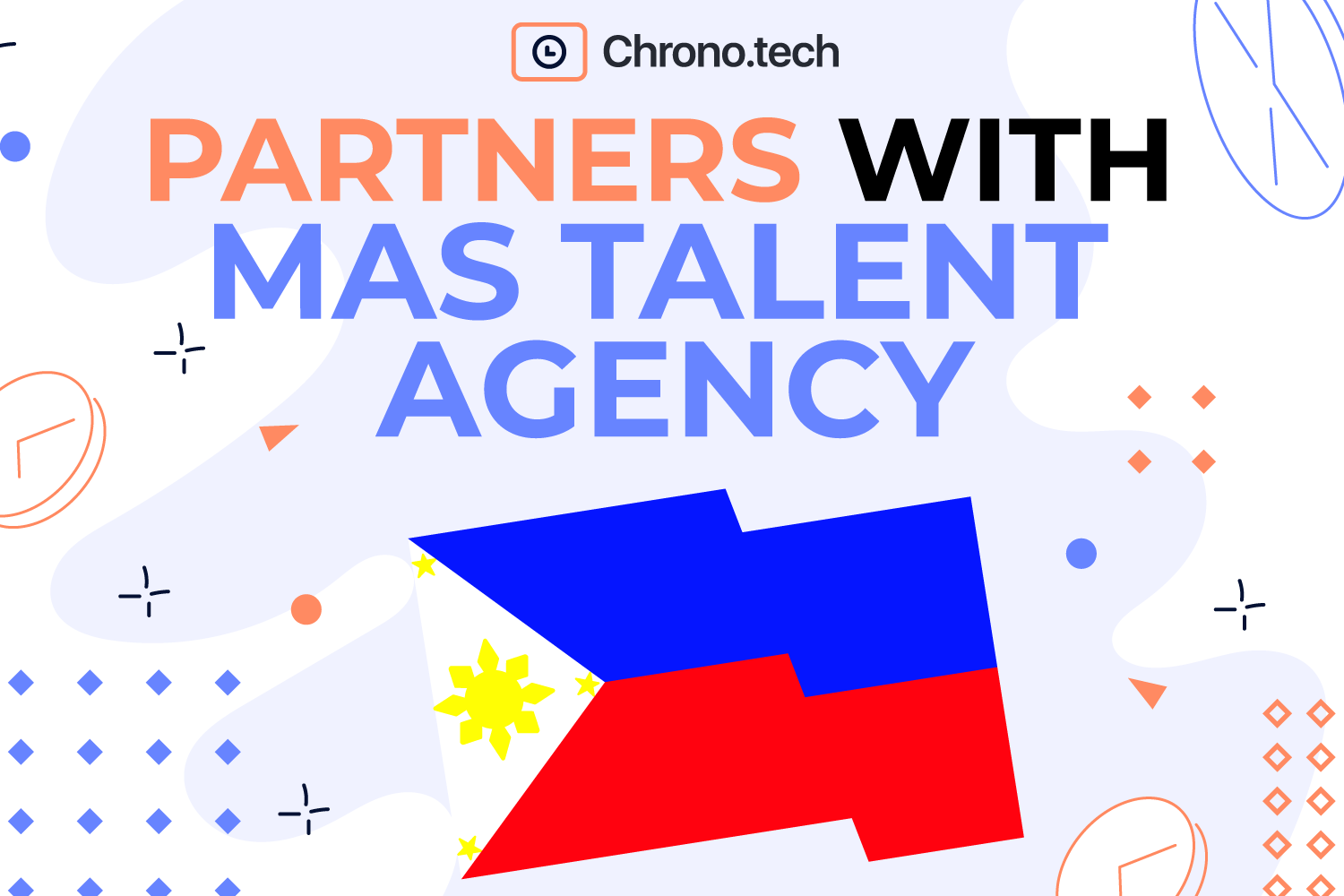 Chrono.Tech Partners With MAS Talent Agency To Run Major Adoption Drive In Philippines