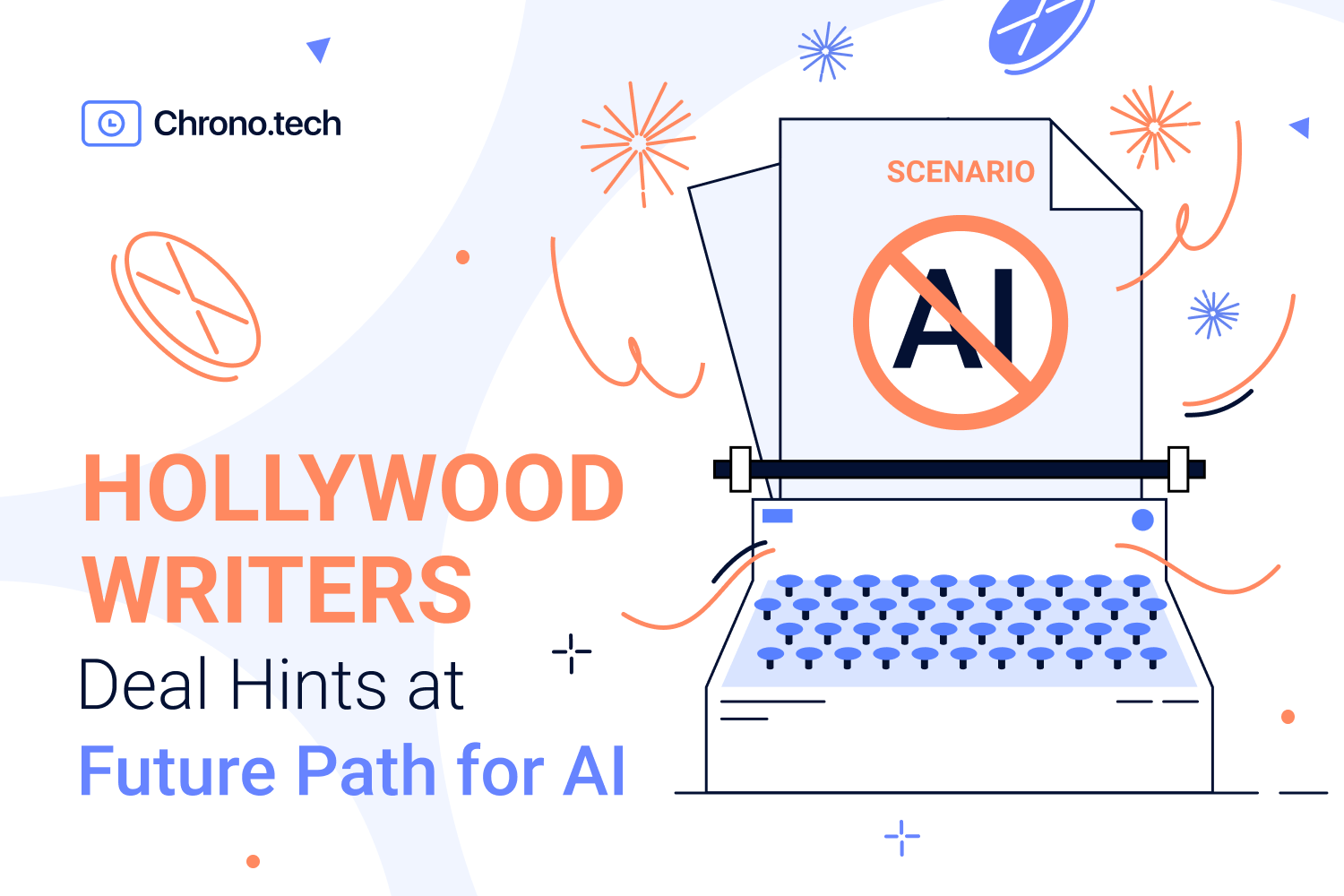 Hollywood Writers Deal Hints At Future Path For AI