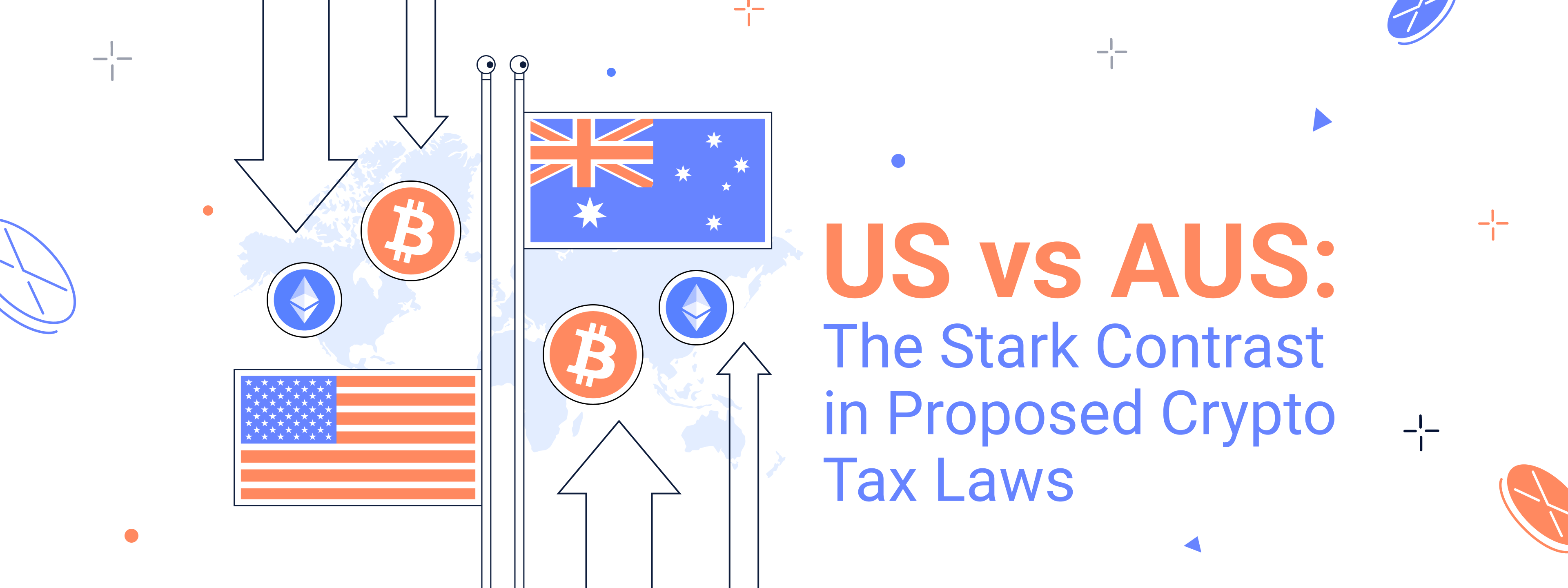 ​US Vs Aus: The Stark Contrast In Proposed Crypto Tax Laws