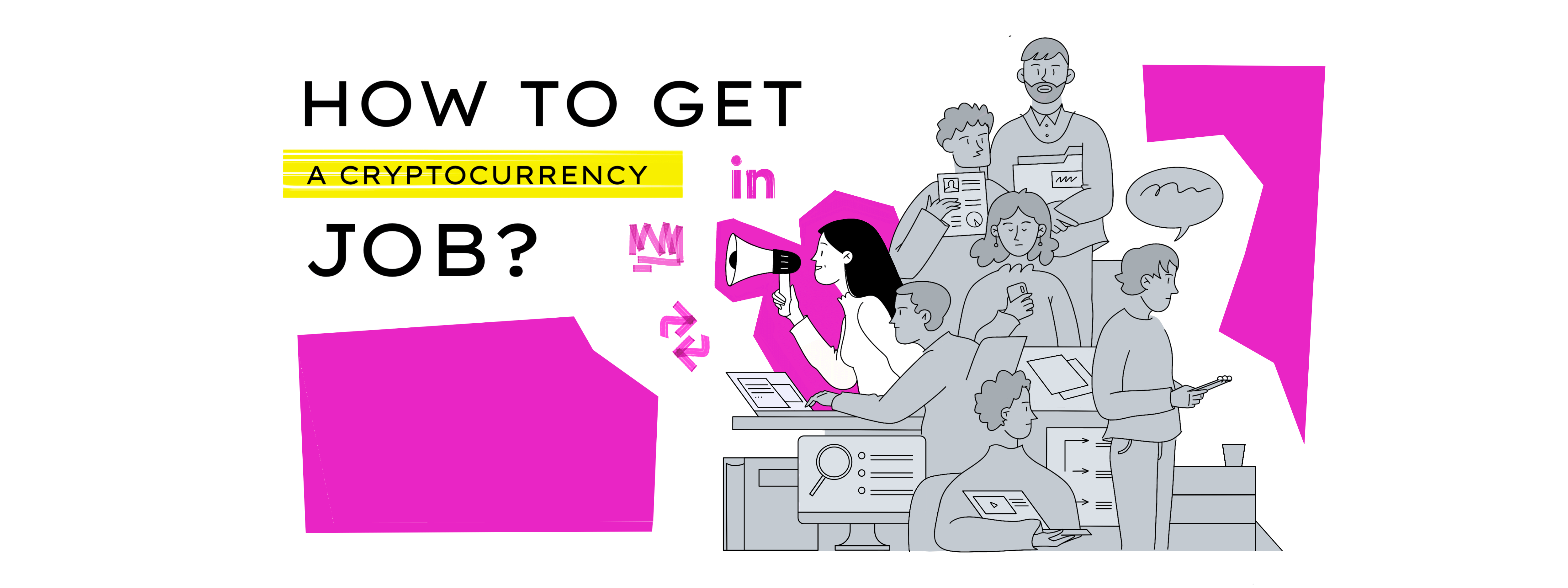 How do you get a cryptocurrency job?