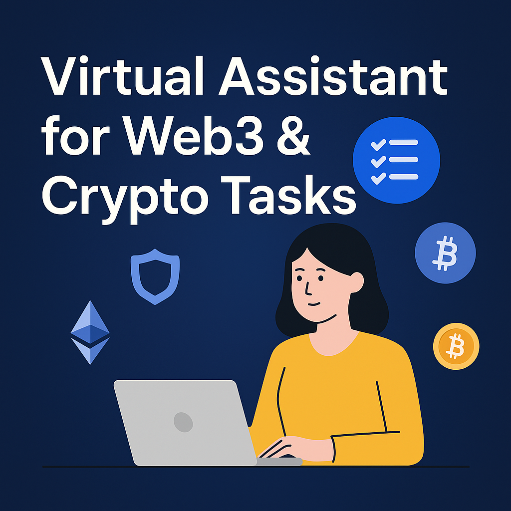 Virtual Assistant for Crypto Tasks, Data Entry & Airdrop Campaigns