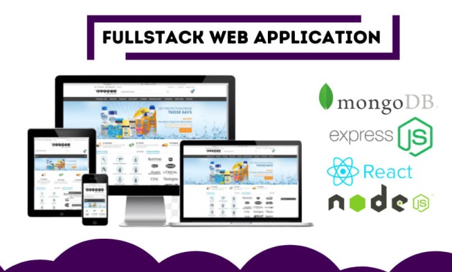 I will create fullstack web application with react,node js