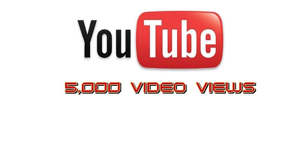 5,000 video views on YouTube!