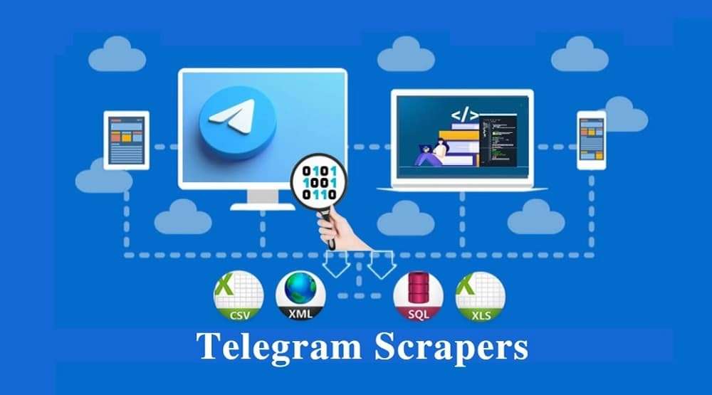 I will do telegram promotion, scraper, subscribers, scraping, scrap, add target members