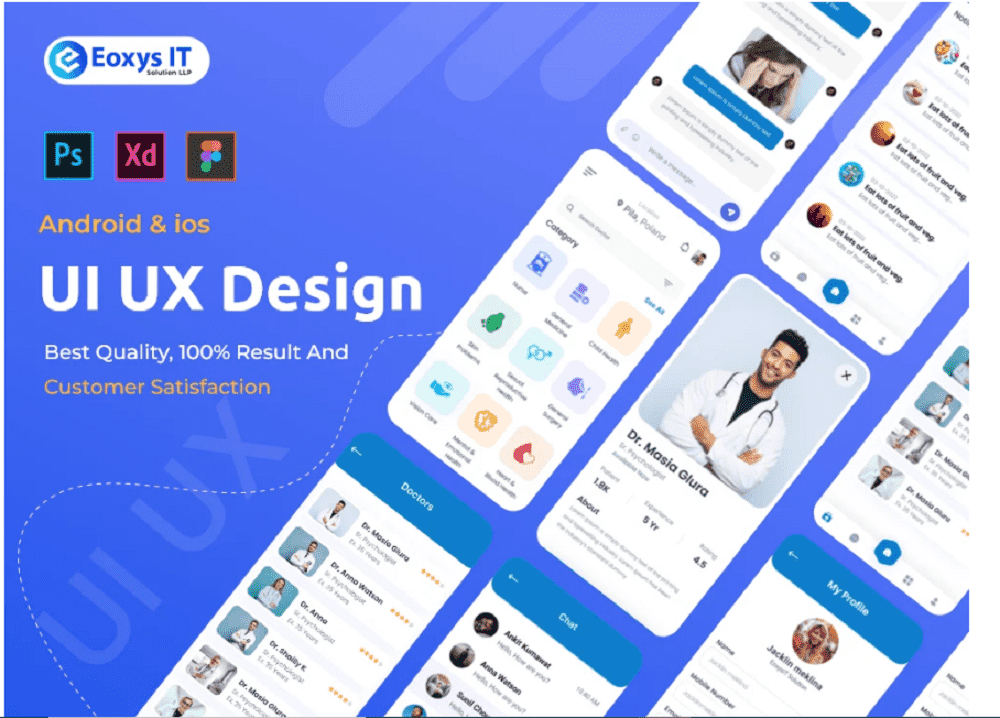 I will create ui ux design, frontend design, backend for mobile app and web