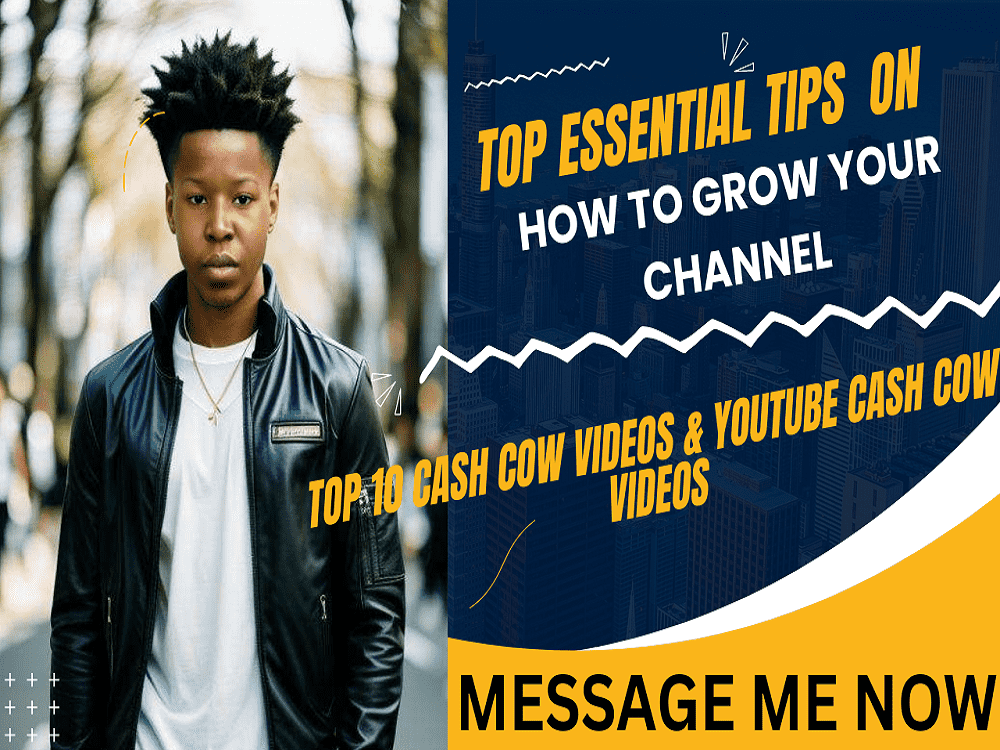 I will Create a Successful YouTube Channel and YouTube Cash Cow Videos, Top 10 Cash Cow Videos