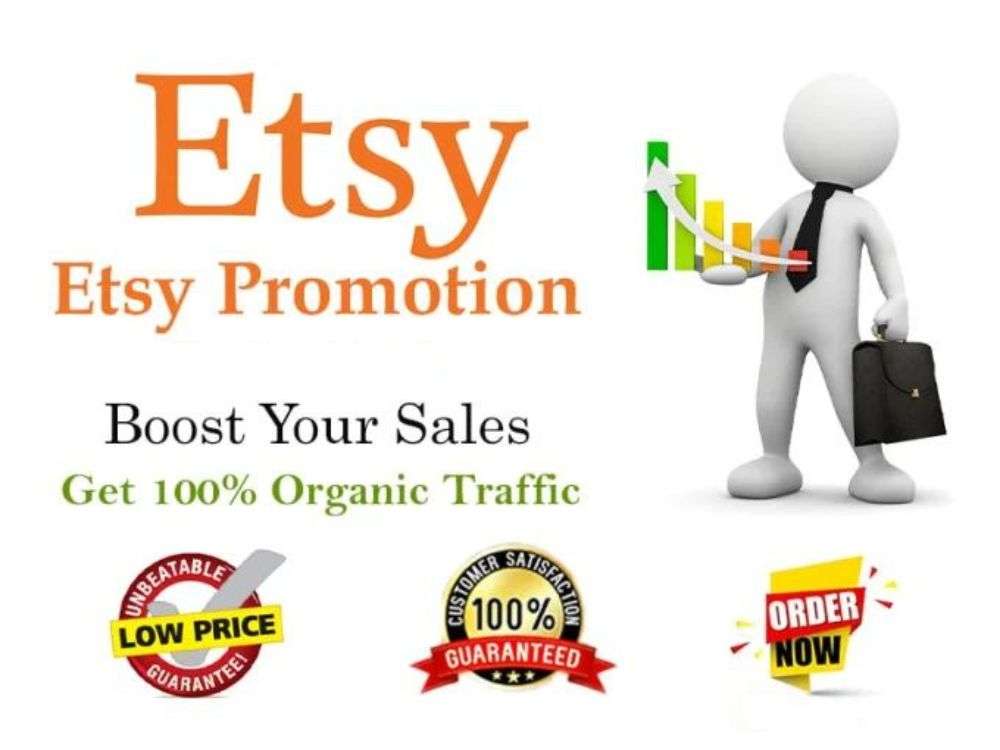 I will rank your etsy shop or product on the 1st page with effective etsy marketing