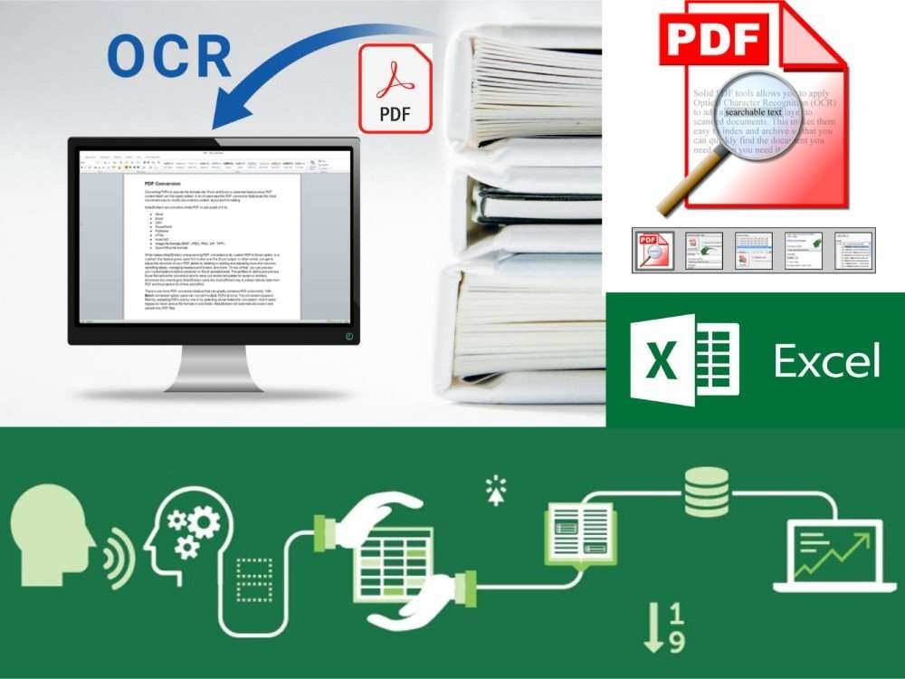 I will clean data in Excel from pdf or scanned pages