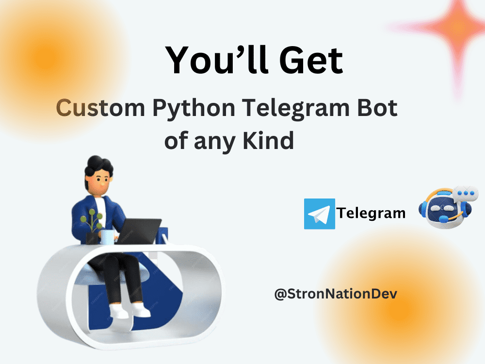 Custom Telegram Shop Bot Development, Telegram Bot API