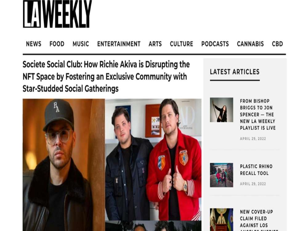 You will get get a featured article on LA Weekly