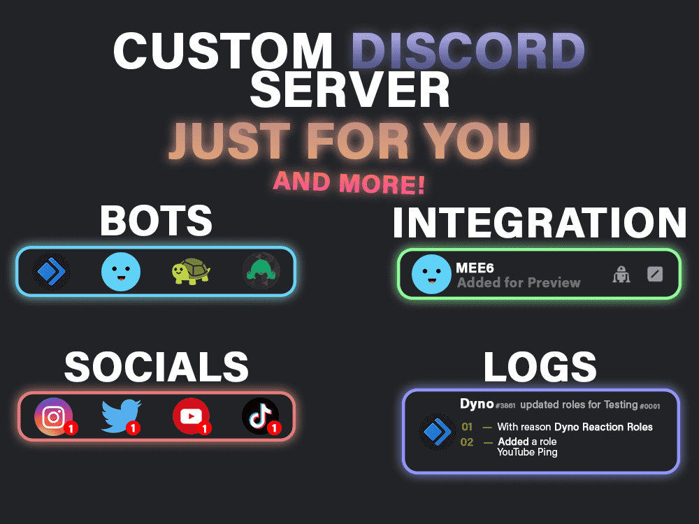 Mjbbeast: I will make roblox professional discord server maker