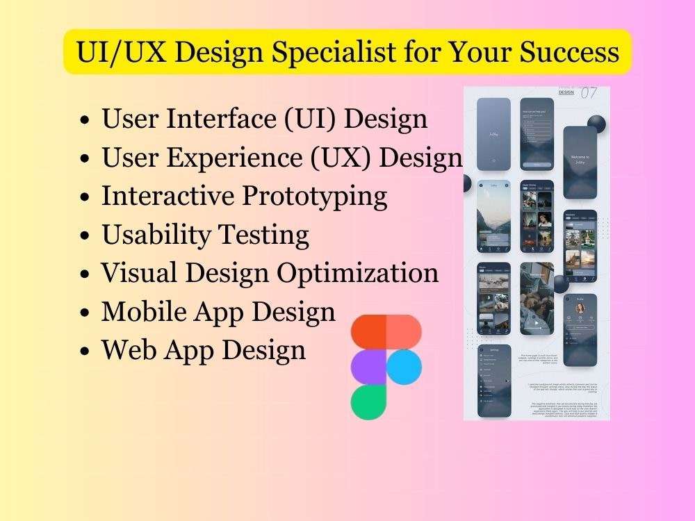 I will do website ui ux design, dashboard ui, mobile app ui ux design, ui ux design