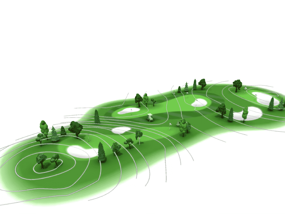 Interactive Golf Course 3D map image 2