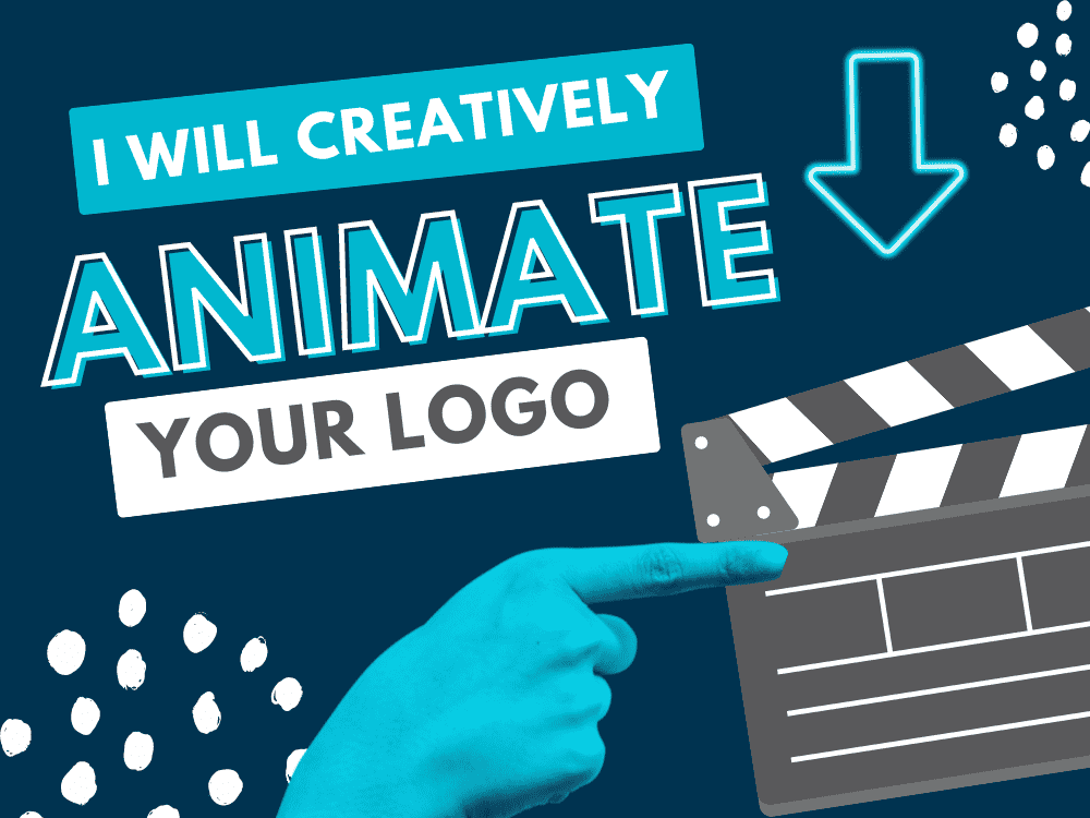 I will creatively animate your logo