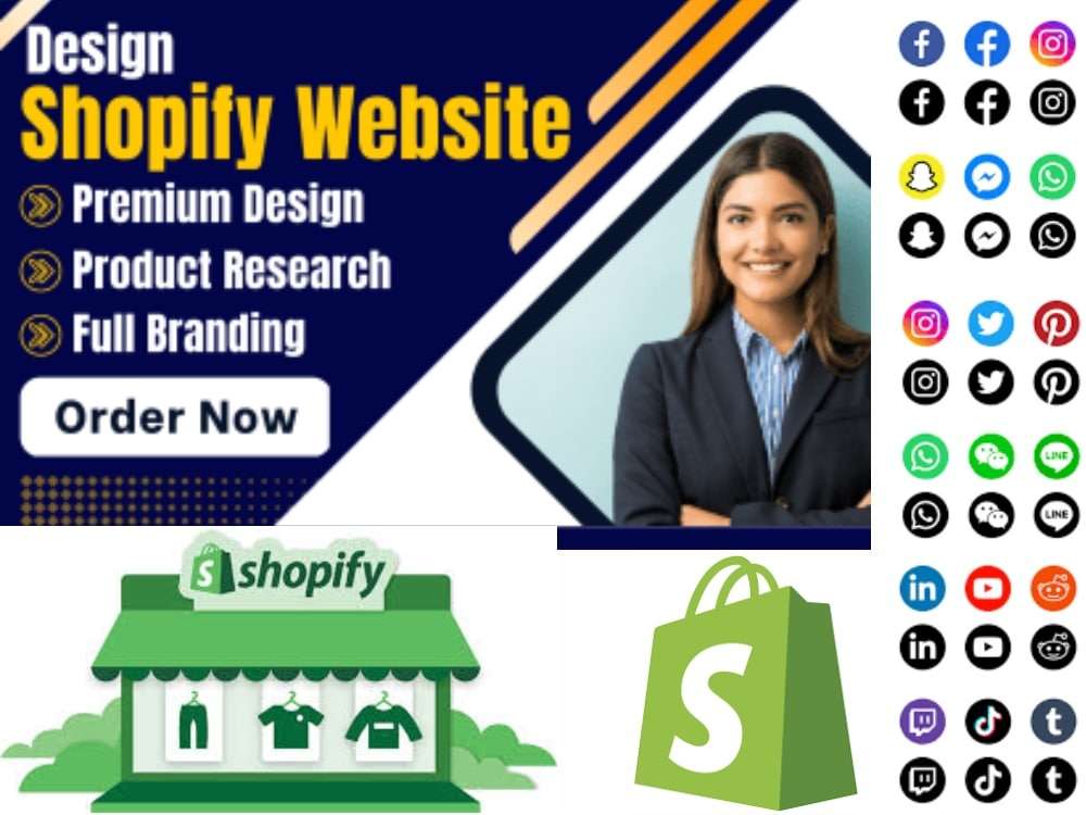 I will create a Custom Seasonal Shopify Store Design That Converts And Capture Shoppers