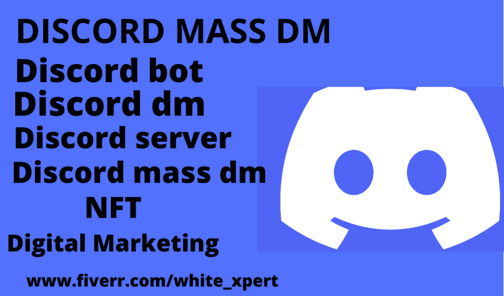 I will mass dm, nft discord, discord mass dm