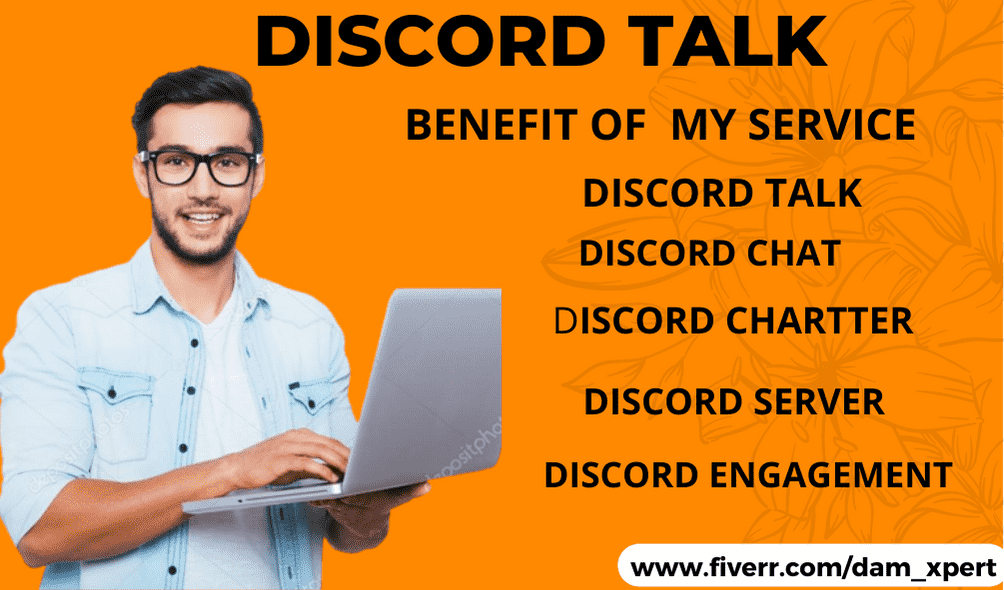I will talk and promote your discord server