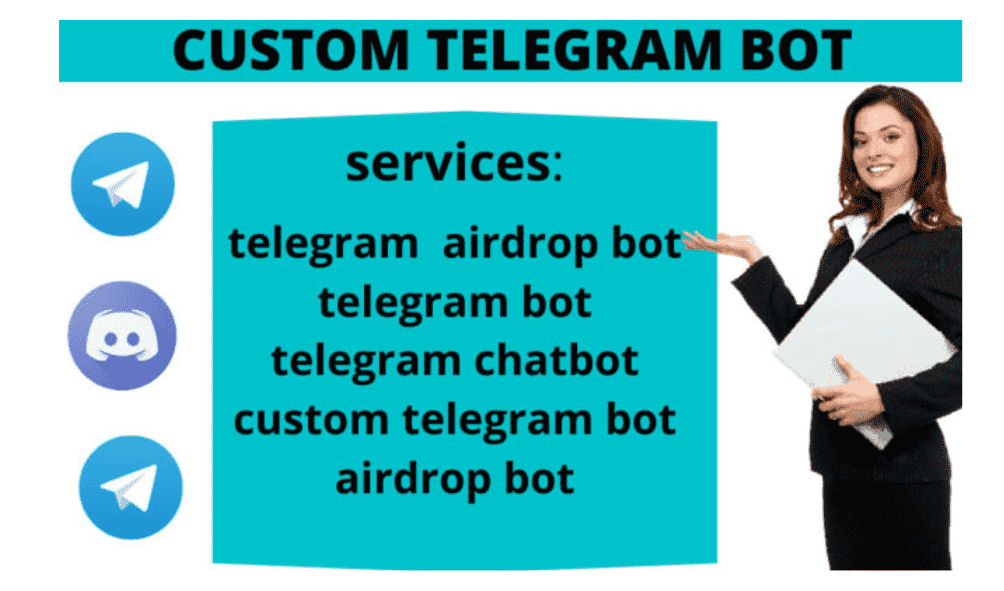 I will make high quality telegram airdrop bot for you