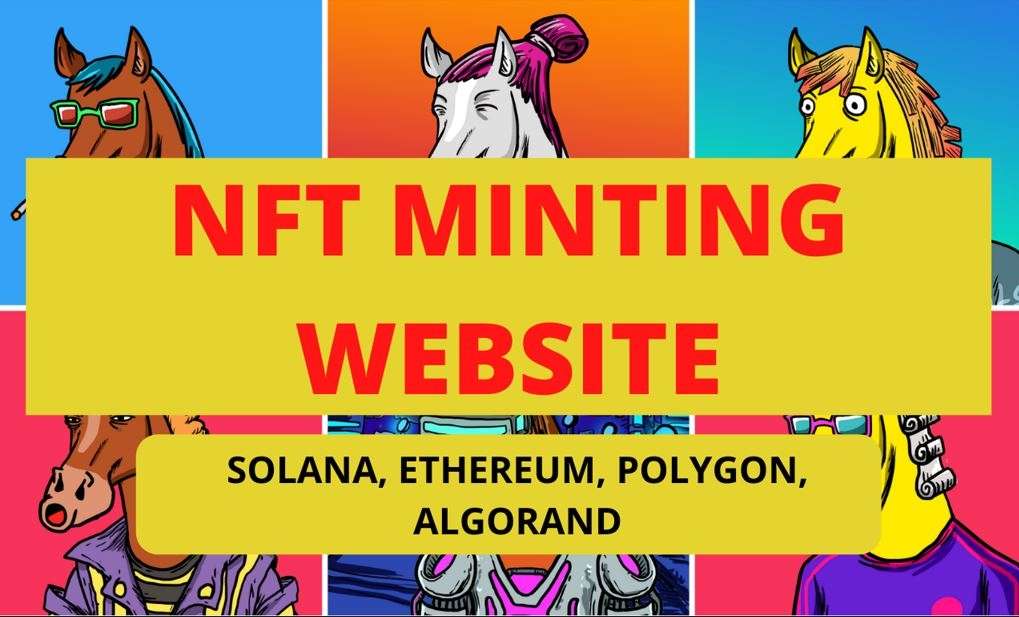 I will develop NFT minting website and NFT smart contract