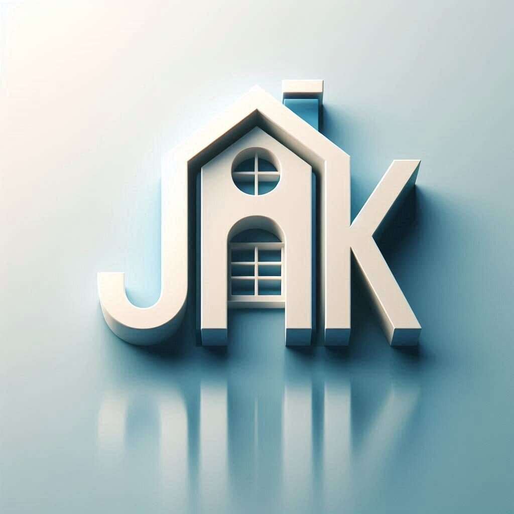 Jak construction logo company