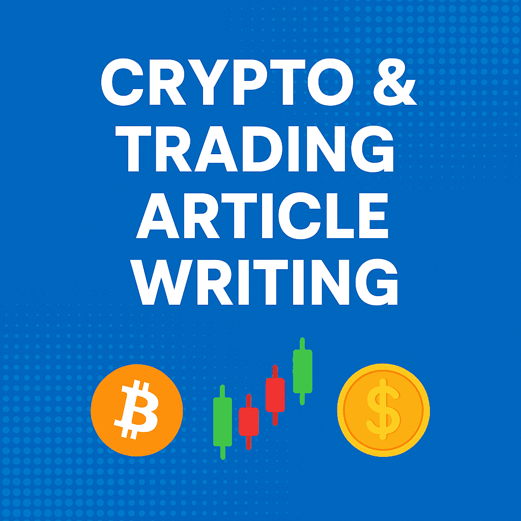 ✍️ I will write expert trading, forex, or crypto articles for your website or project