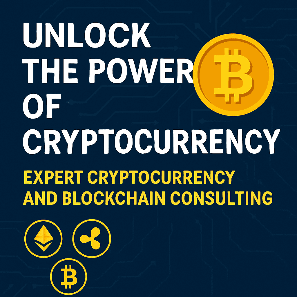Expert Cryptocurrency and Blockchain Consulting”