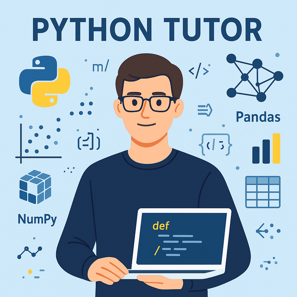 I provide One to One Online Python Tutoring Sessions