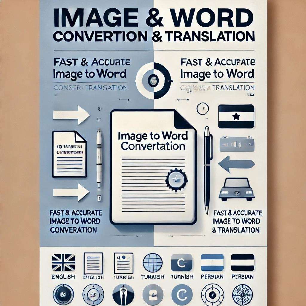 I will convert images to editable Word files and provide high-quality translations