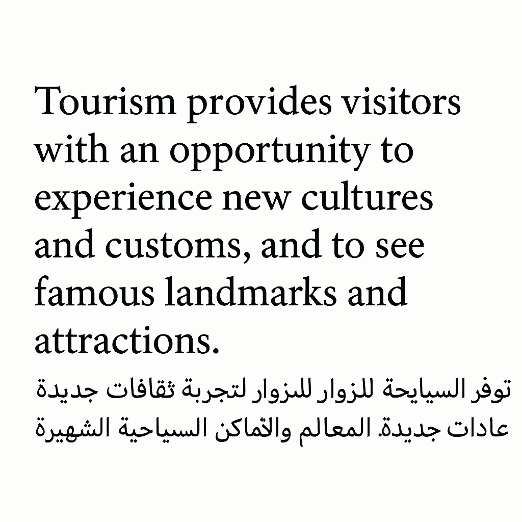 will translate 500 words from English to Arabic professionally