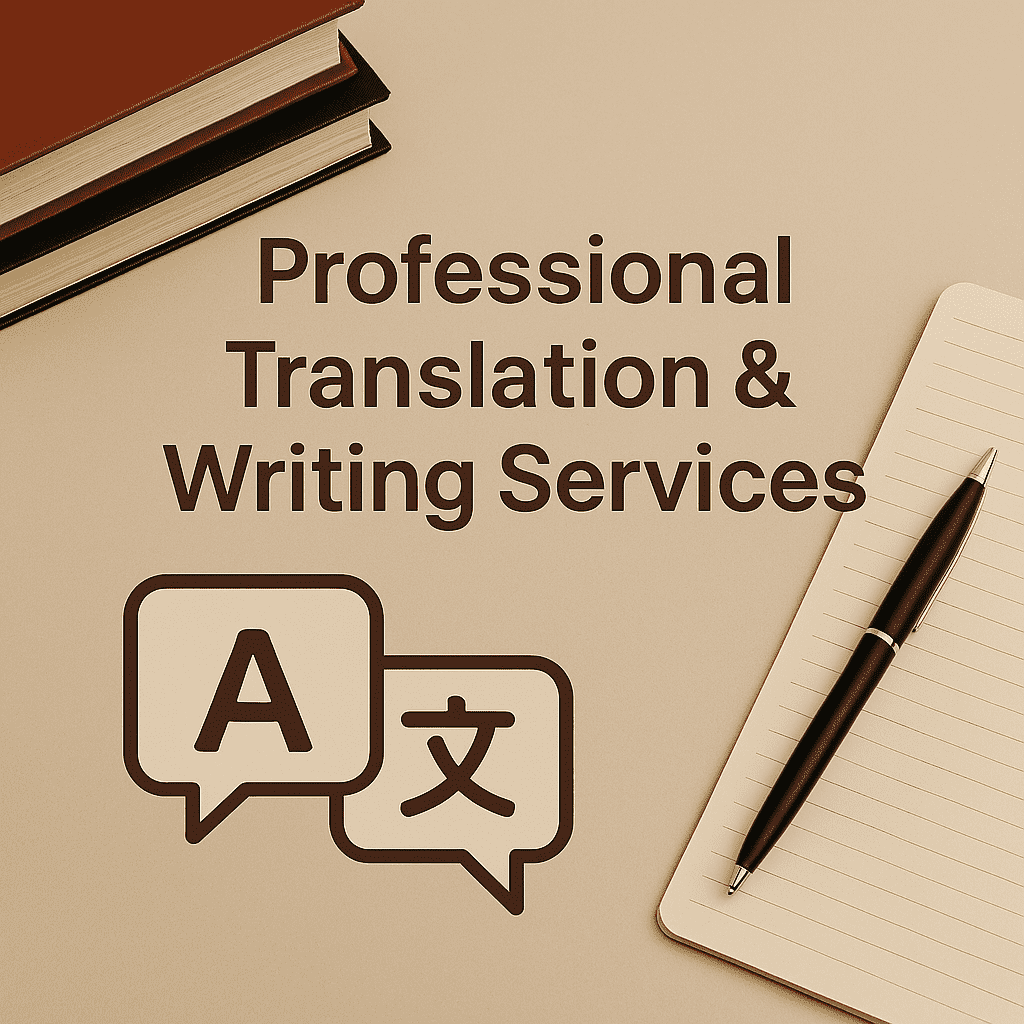 Professional Translation & Writing Services