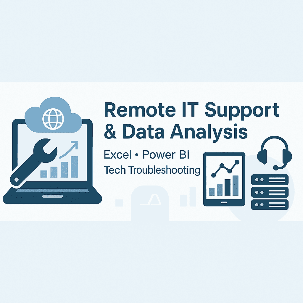 Remote IT Support & Data Analyst