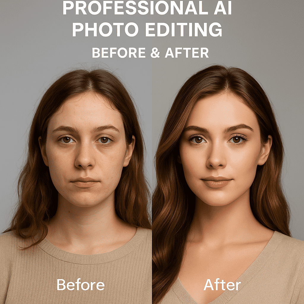 Professional AI Photo Editing & Background Removal in 24h