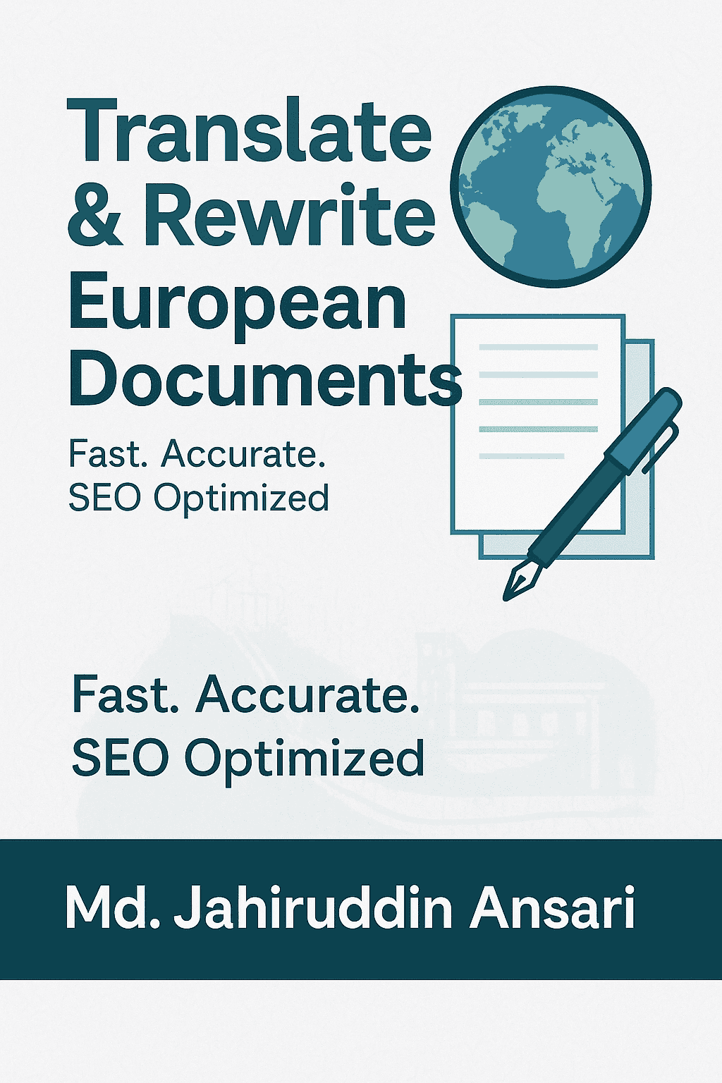 ✅ “I Will Translate, Rewrite and Source European Documents into SEO-Friendly English”