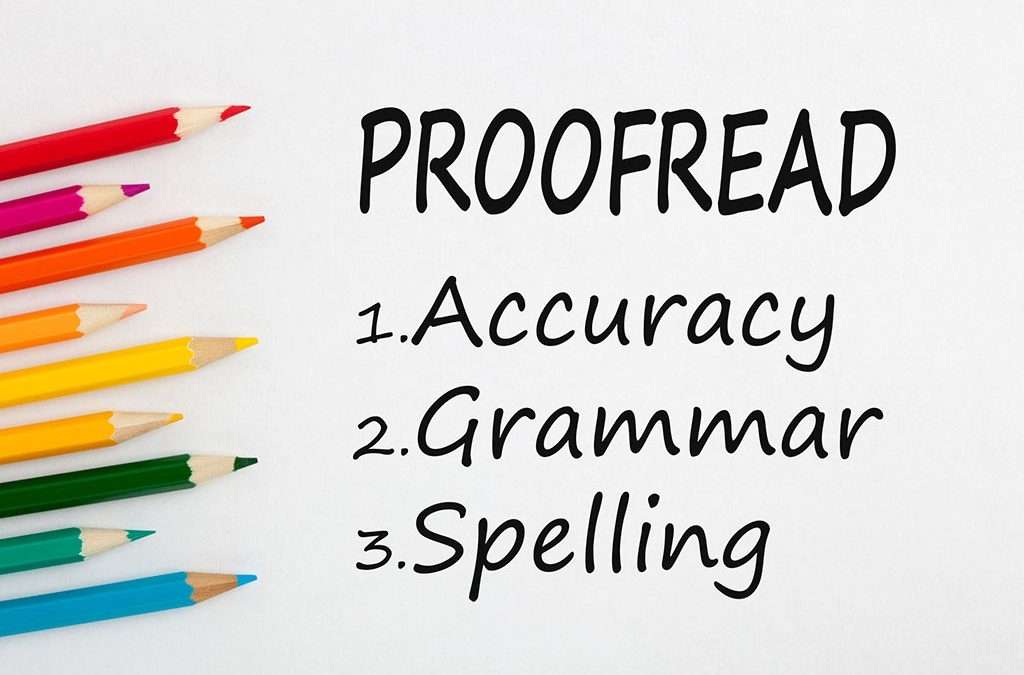 I offer to proofread/edit your project