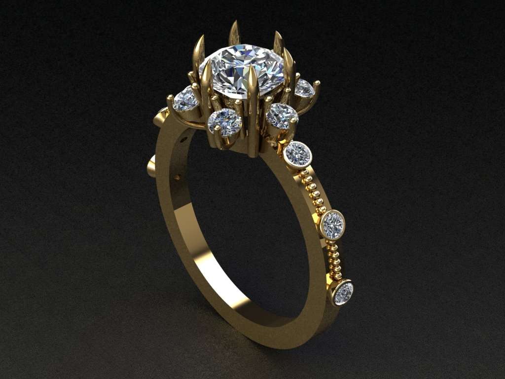 I WILL CREATE 3D MODELLING IN JEWELRIES