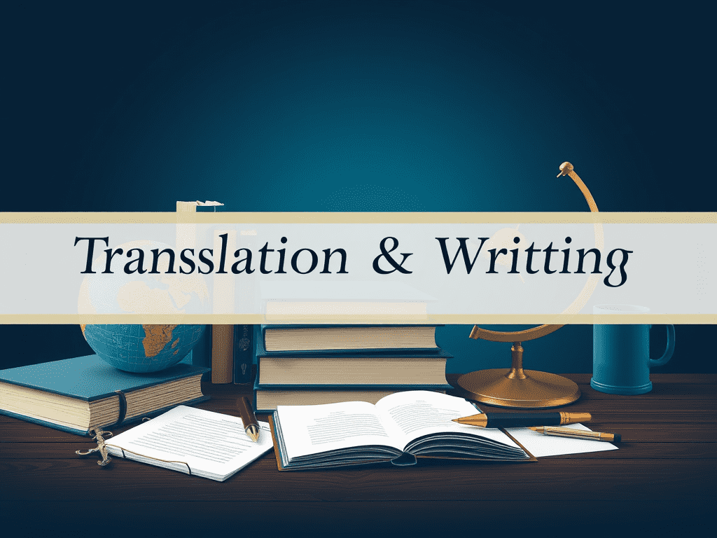 Expert Translation and Engaging Writing Services Tailored to Your Needs"