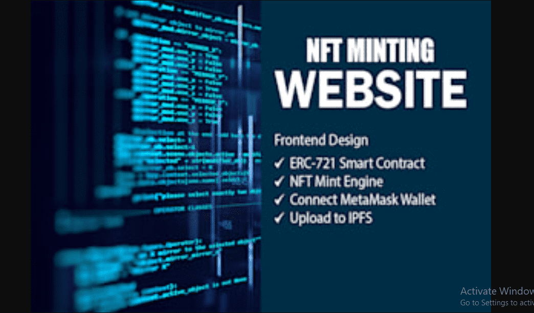 create nft minting website, solana nft minting, nft website
