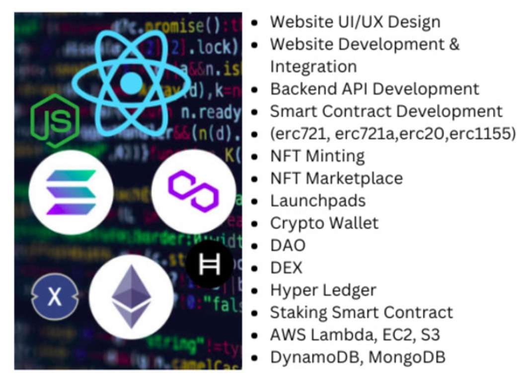 I will develop erc20, erc721, erc1155, bep20 tokens for you