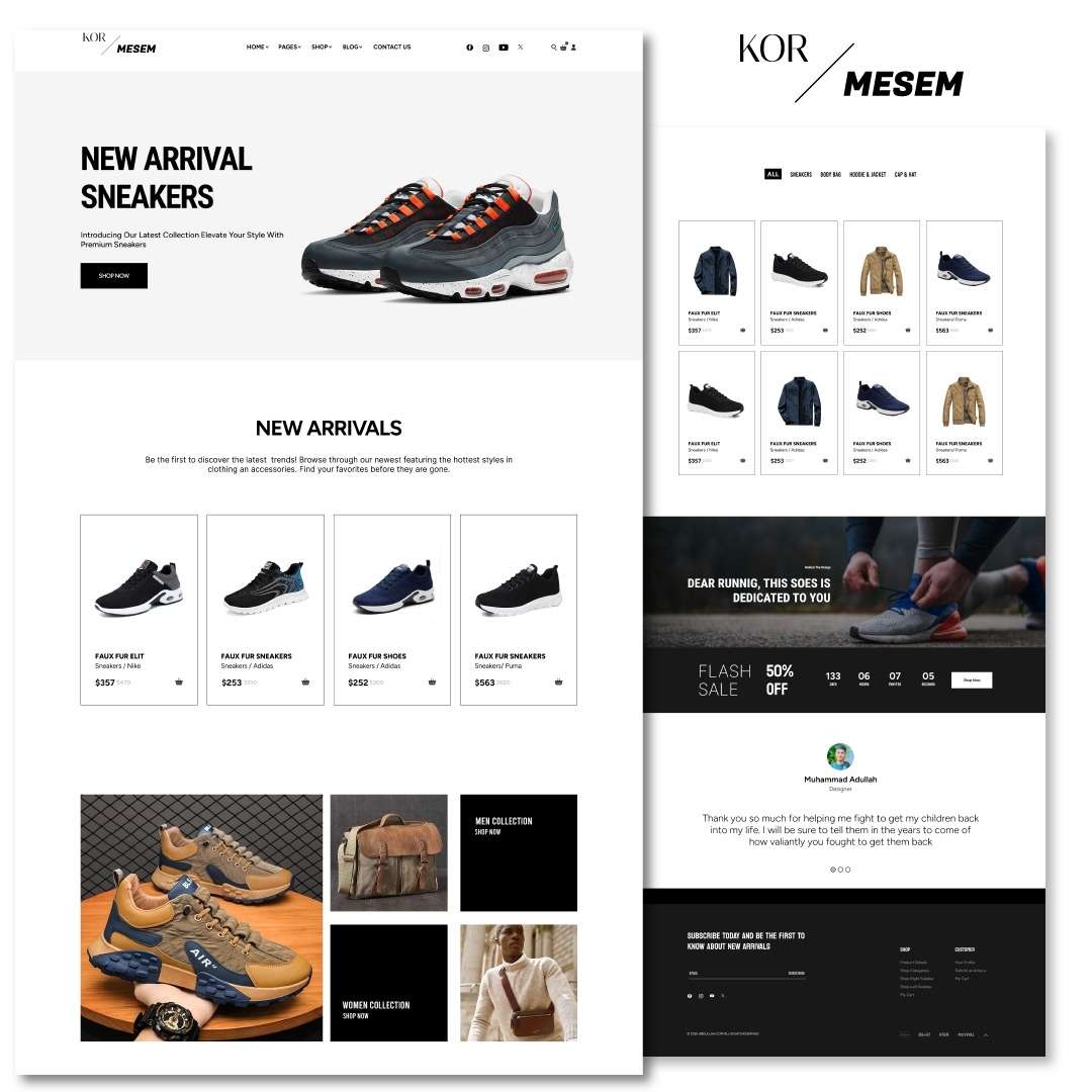 I Will Create a Clean and Responsive UI/UX Design.