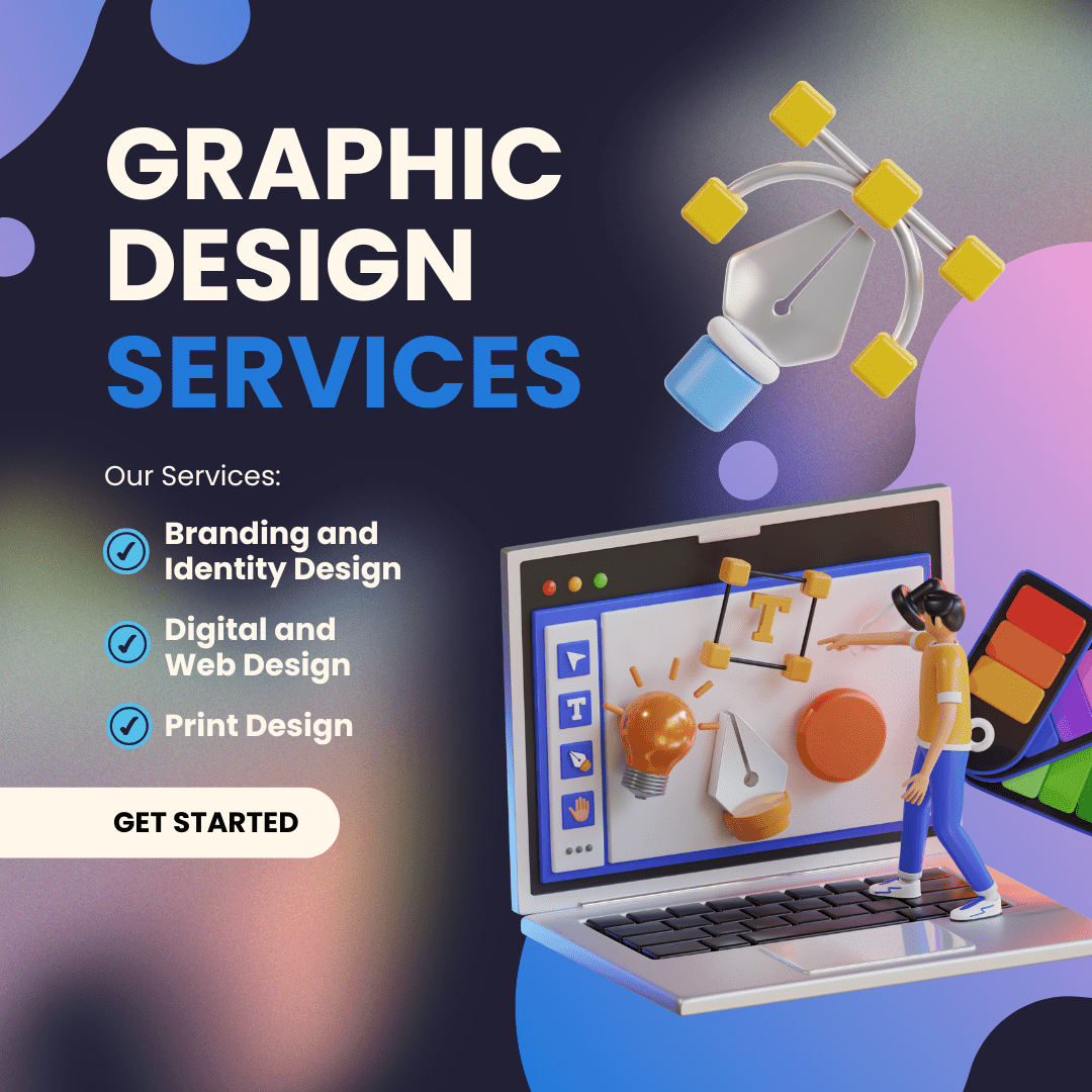 I will create stunning graphic designs tailored to your needs.