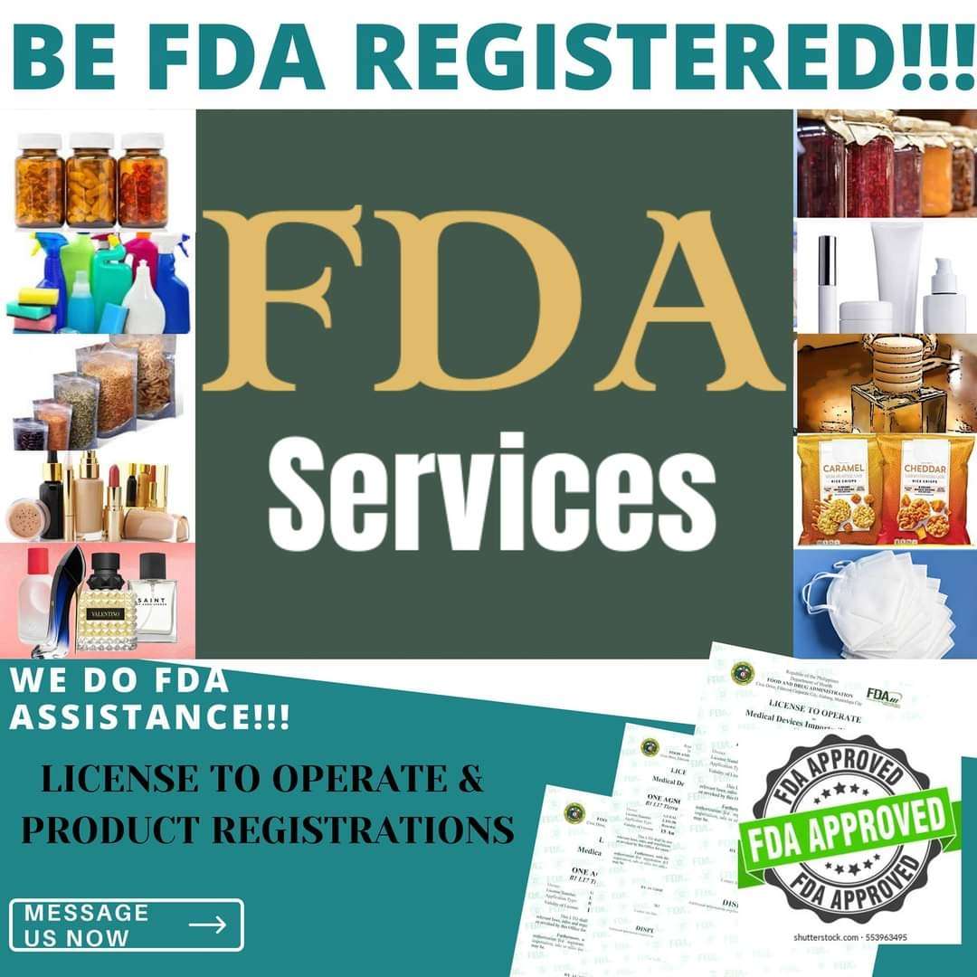 I will help register, approval,renewal your FDA cosmetics compliant