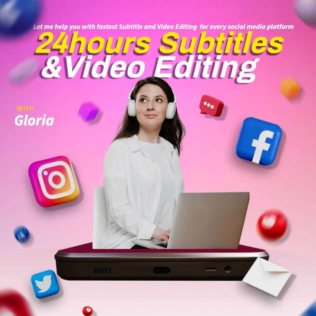 Expertise in Video editing and all client social media services