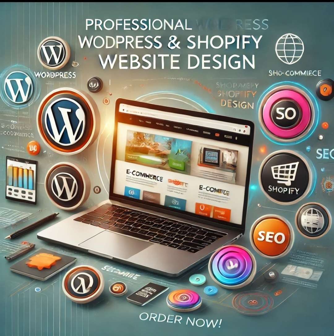 I Will Design Professional WordPress & Shopify Website Design for Your Business Success