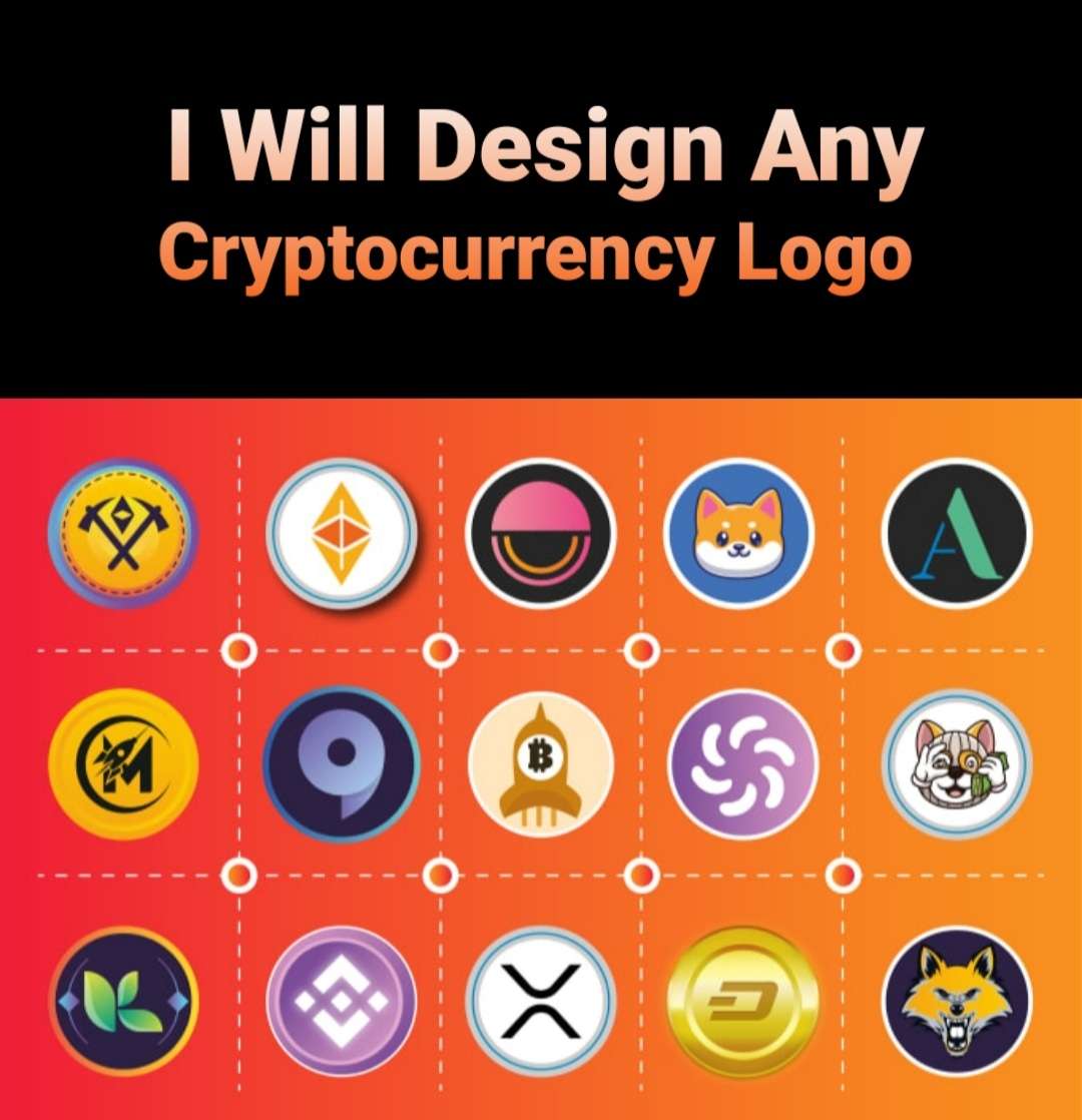 I Will Design Any Cryptocurrency Logo