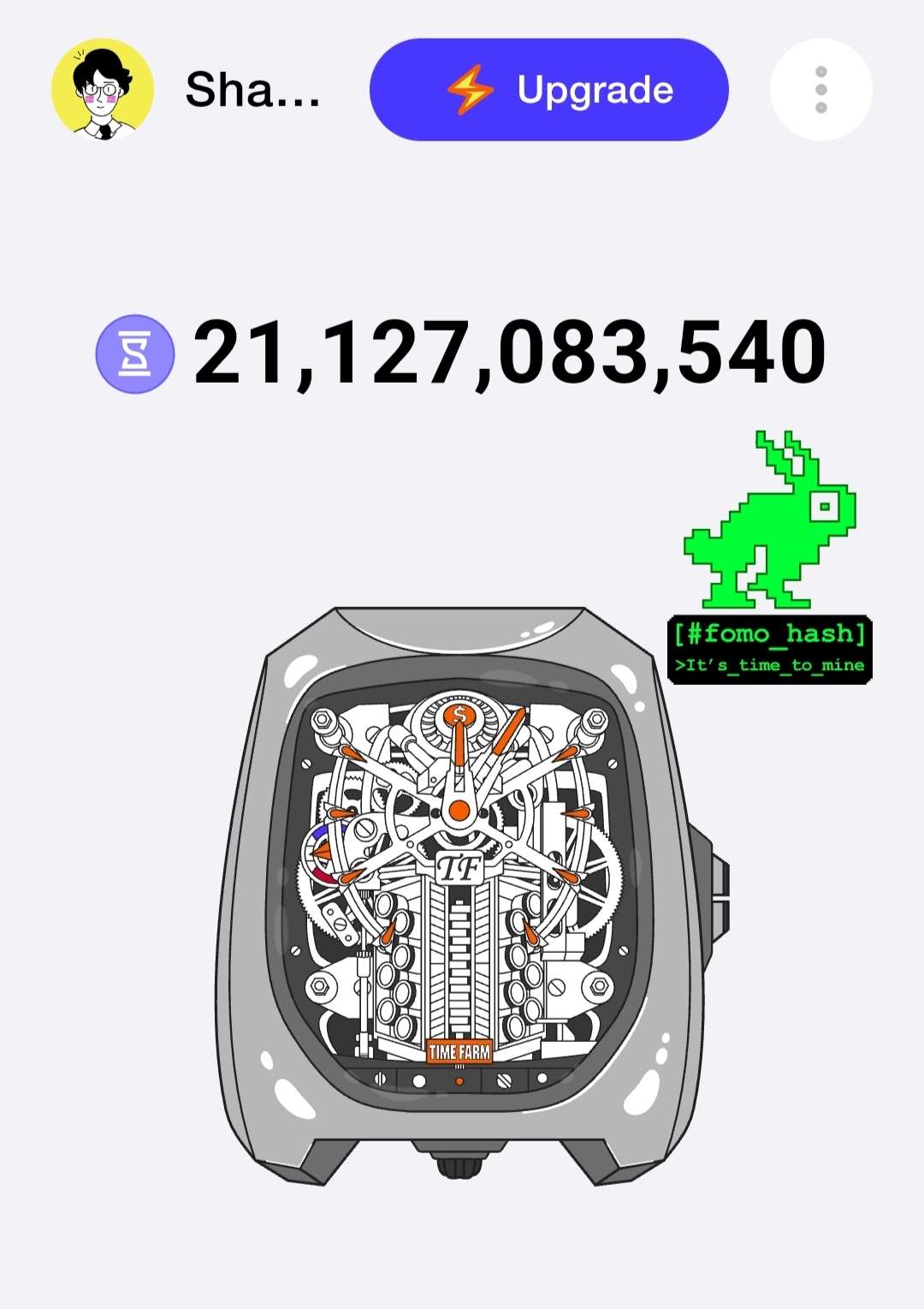 21 Billion Timefarm Seconds for sale 600$ Only