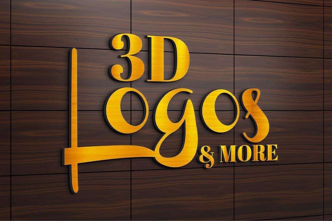 i will provide custom 3d logo for your company, brand