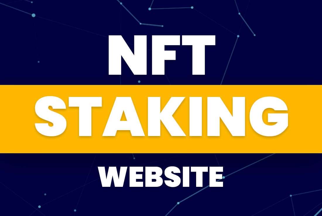 I will create an nft staking website