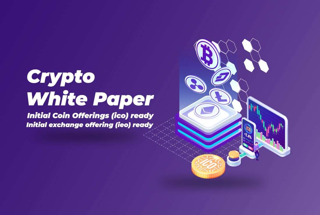 i will write and design crypto white paper