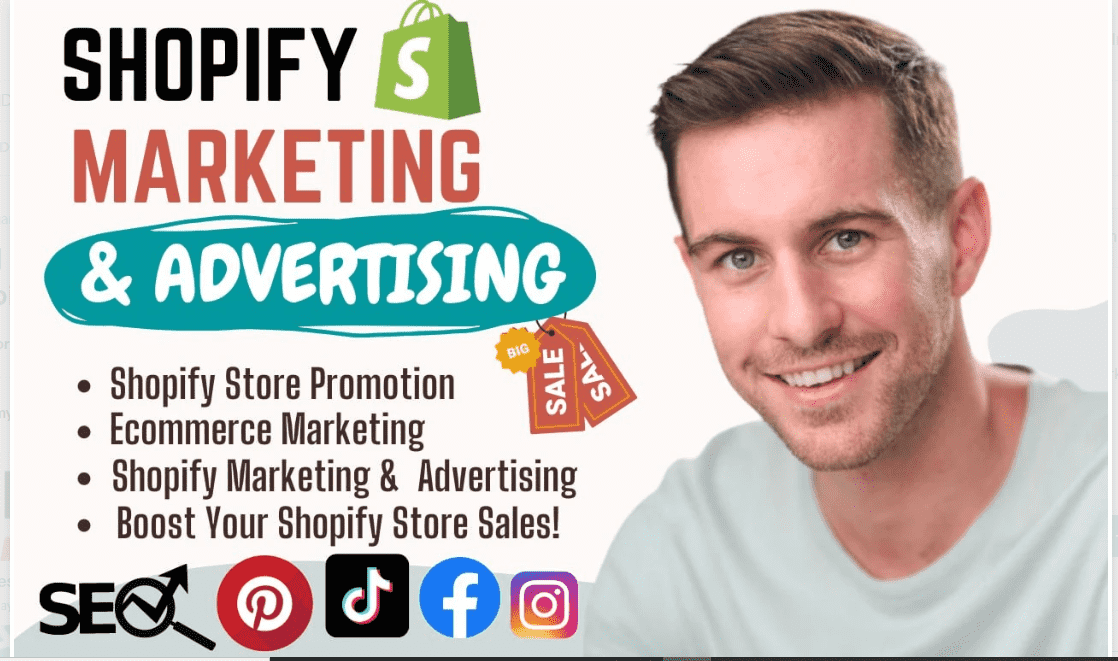 I will boost shopify store sales with shopify marketing, shopify promotion sales funnel